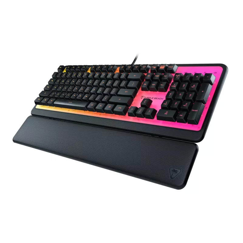 Teclado gaming Turtle Beach Magma USB QWERTZ alemão preto