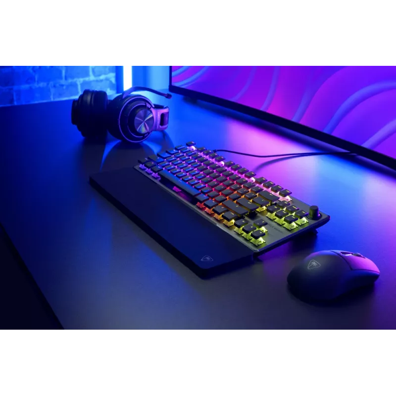 Teclado gaming Turtle Beach Vulcan II TKL Pro USB AZERTY alemão preto