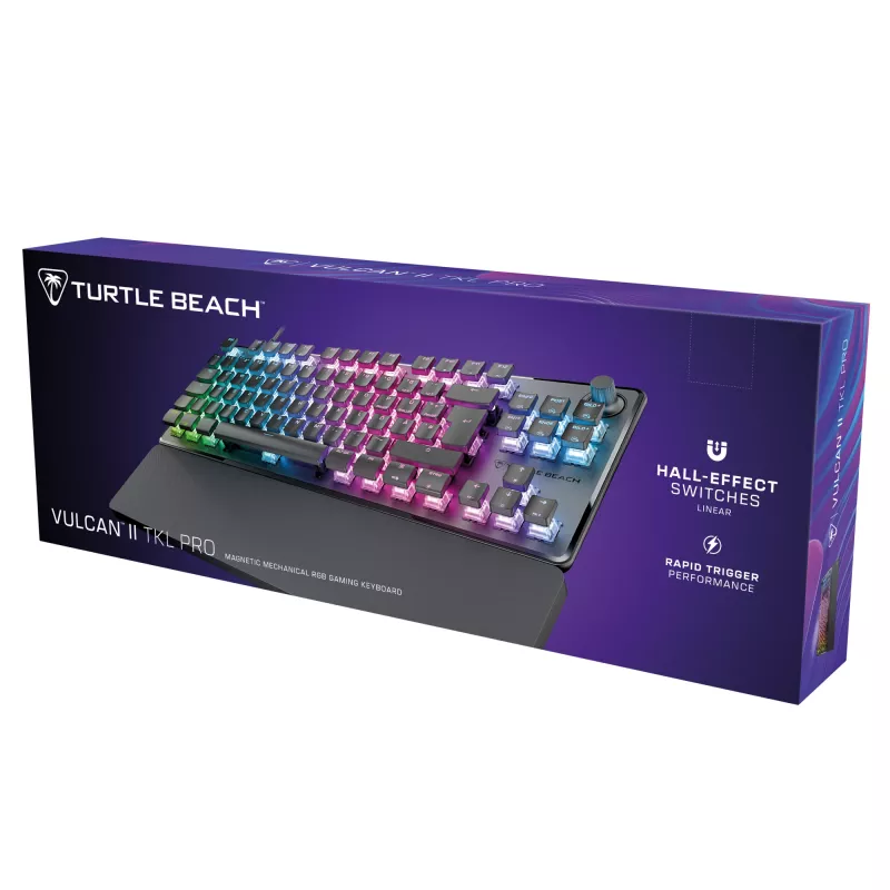 Teclado gaming Turtle Beach Vulcan II TKL Pro USB AZERTY alemão preto