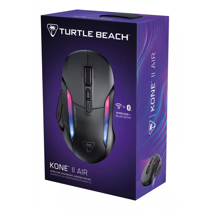 Rato Turtle Beach Kone II Air RF sem fios + Bluetooth