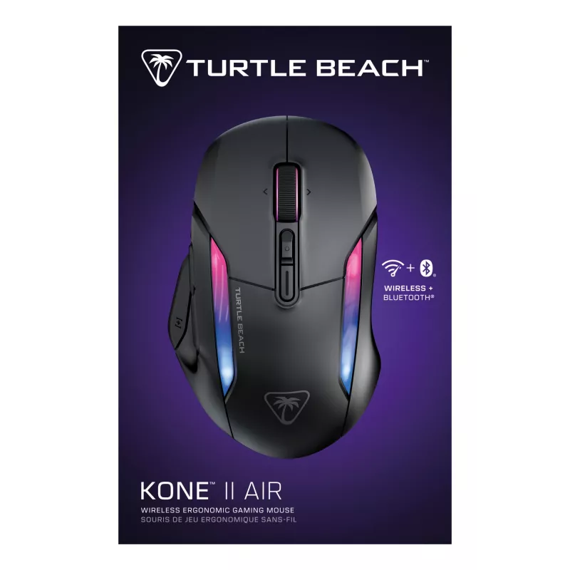 Rato Turtle Beach Kone II Air RF sem fios + Bluetooth
