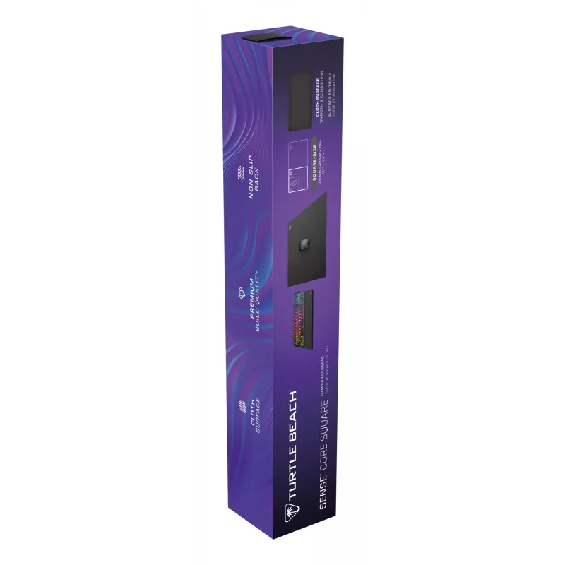 Tapete de rato gaming Turtle Beach Sense Core Square preto