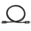 Cabo Thunderbolt OWC OWCCBLTB4C2.0M 2m 40 Gbit/s preto