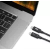 Cabo Thunderbolt OWC OWCCBLTB4C2.0M 2m 40 Gbit/s preto
