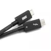 Cabo Thunderbolt OWC OWCCBLTB4C2.0M 2m 40 Gbit/s preto