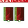 Vidro para tablet Displex (9H) para Surface Go/Go2, moldura de montagem Eco, inquebrável, ultrafino, invisível