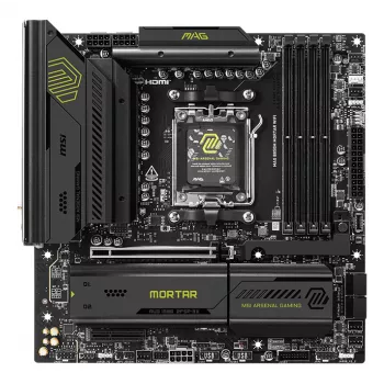 Placa-mãe MSI MAG B850M MORTAR WIFI AMD B850 Socket AM5 micro ATX
