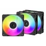 Ventoinha de caixa ARCTIC Freezer P12 Pro Reverse A-RGB - pack de 3 12 cm Preto 3 unid.