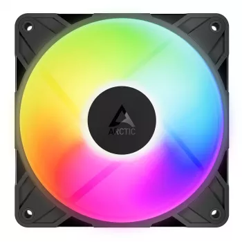 Ventoinha de caixa ARCTIC Freezer P12 Pro Reverse A-RGB - pack de 3 12 cm Preto 3 unid.