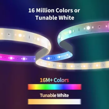 Extensão de fita LED inteligente AQARA Smart LED Strip T1, 1m (RLSE-K01D)