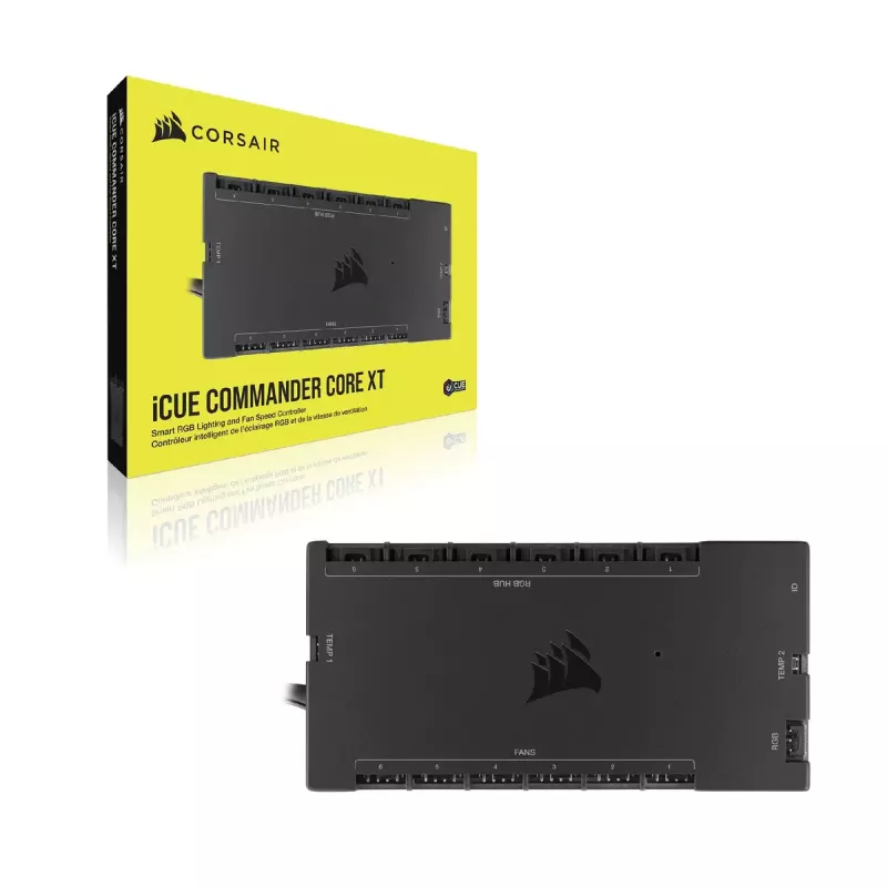 Controlador de ventoinhas Corsair iCUE Commander Core XT