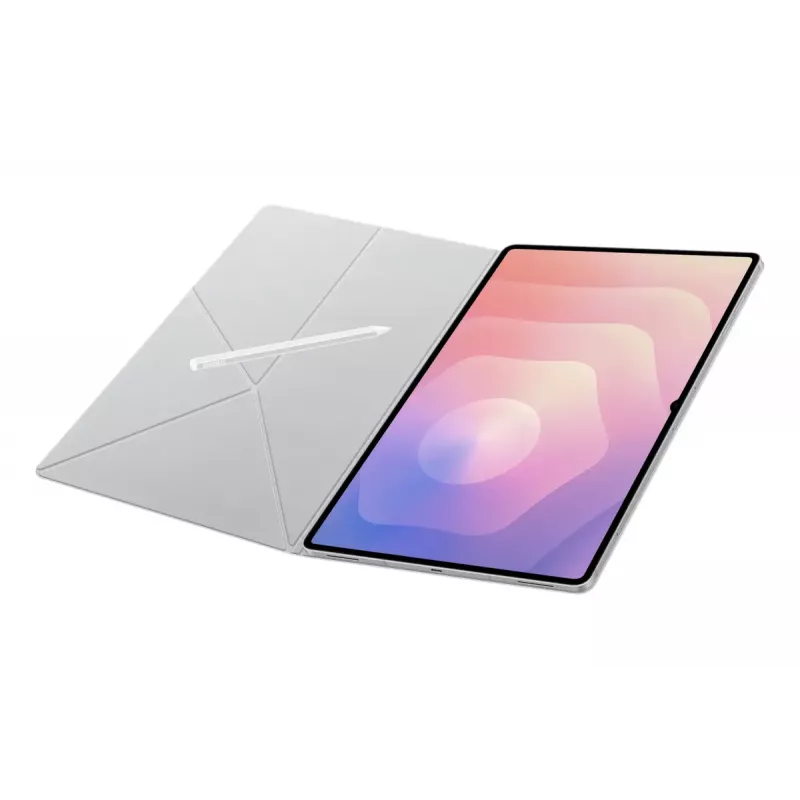 Samsung EF-BX930 capa tipo livro para Galaxy Tab S11 Ultra, suporte integrado, branca