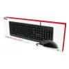 Teclado e rato Trust Primo incluídos Escritório USB Alemão Preto