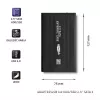 Caixa para HDD/SSD QOLTEC 51861 para unidades SATA3 de 2,5 inch, USB 3.0, preta