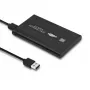 Caixa para HDD/SSD QOLTEC 51861 para unidades SATA3 de 2,5
