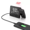 Despertador digital Hama Plus Charge preto