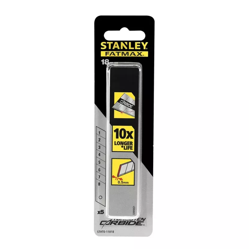 Lâminas de corte Stanley FATMAX 18mm STHT8-11818