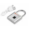 Technaxx TG-131 cadeado inteligente com impressão digital, prateado