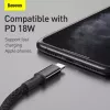 Cabo Lightning Baseus CATLGD-A01 2m preto