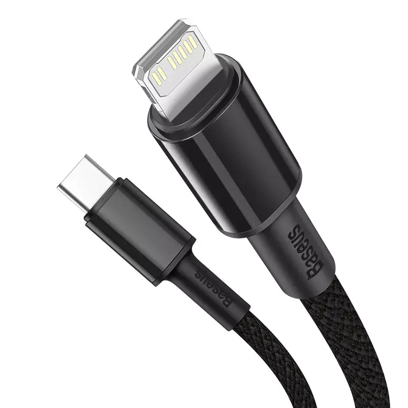 Cabo Lightning Baseus CATLGD-A01 2m preto
