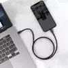 Cabo Lightning Baseus CATLGD-A01 2m preto