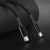 Cabo Lightning Baseus CATLGD-A01 2m preto