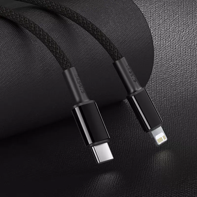 Cabo Lightning Baseus CATLGD-A01 2m preto