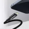 Cabo Lightning Baseus CATLGD-A01 2m preto