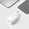 Carregador de interior Baseus Super Si branco carregamento rápido 12V 1xUSB-C