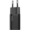 Carregador para dispositivos móveis Baseus CCSUPJ01 universal preto carregamento rápido