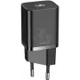Carregador para dispositivos móveis Baseus CCSUPJ01 universal preto carregamento rápido