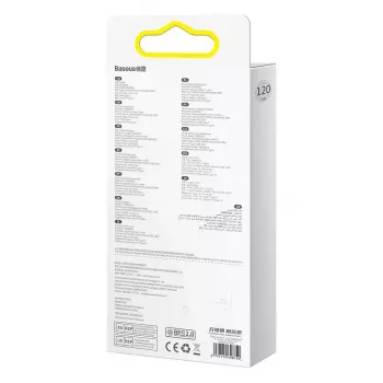 Cabo USB Type-C para USB Type-A Baseus Flash Series II 100W 1,2m