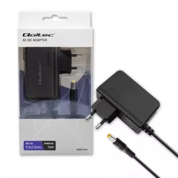 Fonte de alimentação Qoltec 51034 Interior 19W Preto 220-240V