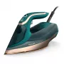 Ferro de engomar a vapor Philips DST8030/70 – 3000 W, base SteamGlide Elite, depósito de água 0,35 l, 1,78 kg, vapor vertical, verde