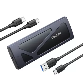 Caixa para SSD Ugreen 15512 M.2 10 Gbit/s Preto Cinzento