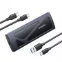 Caixa para SSD Ugreen 15512 M.2 10 Gbit/s Preto Cinzento