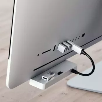 Adaptador Satechi ST-TAUCS USB-A USB-C Prateado