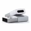 Adaptador Satechi ST-TAUCS USB-A USB-C Prateado