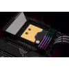 Bloco de água EK Water Blocks Latão Cobre Preto Dourado