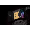 Bloco de água EK Water Blocks Latão Cobre Preto Dourado