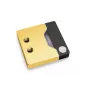 Bloco de água EK Water Blocks Latão Cobre Preto Dourado