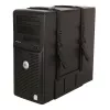 Techly 102239 suporte lateral para caixa de PC, preto
