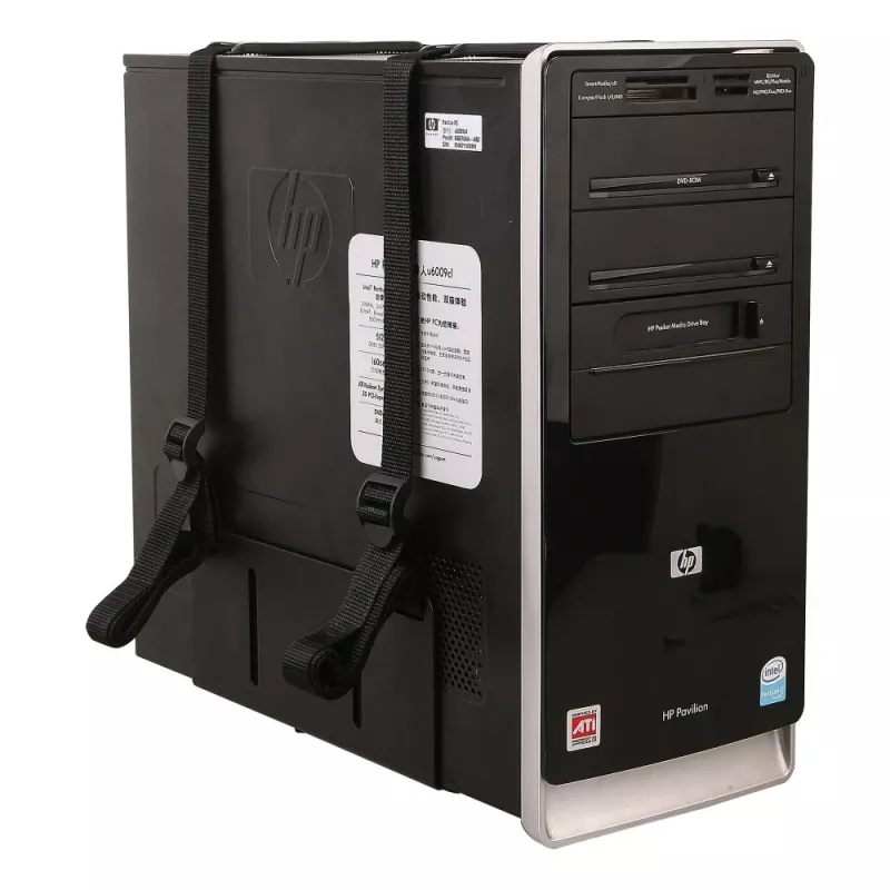 Techly 102239 suporte lateral para caixa de PC, preto