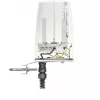 QuWireless QuSpot AX10S antena omnidirecional Wi-Fi + Bluetooth para Teltonika RUTX10, 2,4–6 GHz, 7 dBi, PoE/LAN, polarização vertical, IP67, branca