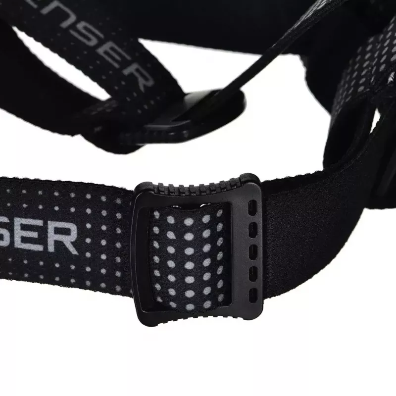 Lanterna de cabeça Ledlenser MH7 Preto Azul — lanterna de cabeça LED recarregável, 400 lúmenes, bateria integrada
