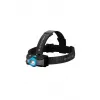 Lanterna de cabeça Ledlenser MH7 Preto Azul — lanterna de cabeça LED recarregável, 400 lúmenes, bateria integrada