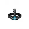 Lanterna de cabeça Ledlenser MH7 Preto Azul — lanterna de cabeça LED recarregável, 400 lúmenes, bateria integrada