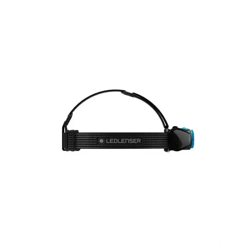 Lanterna de cabeça Ledlenser MH7 Preto Azul — lanterna de cabeça LED recarregável, 400 lúmenes, bateria integrada