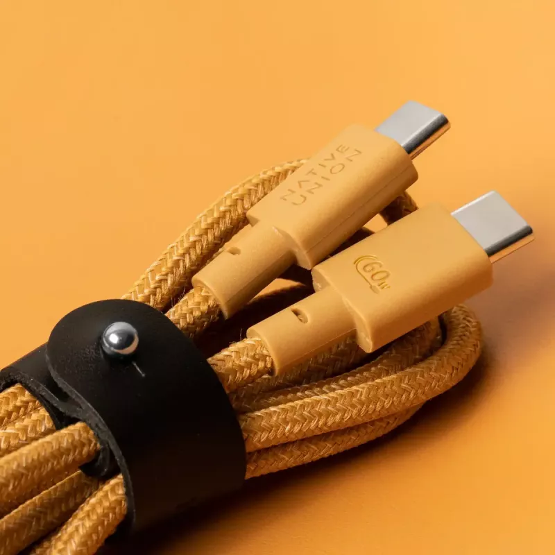 Native Union Belt Cable cabo USB-C para USB-C, 1,2 m, Kraft