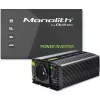 Conversor de tensão QOLTEC Monolith 600 MS Wave 12V para 230V 600W, onda pura/senoidal ou modificada conforme indicado
